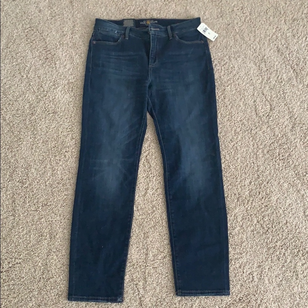 Lucky Blue jeans.